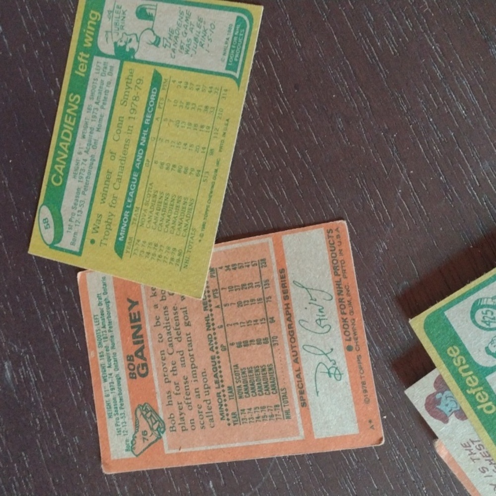 70's Hockey Card Lot - Picture 5 of 5